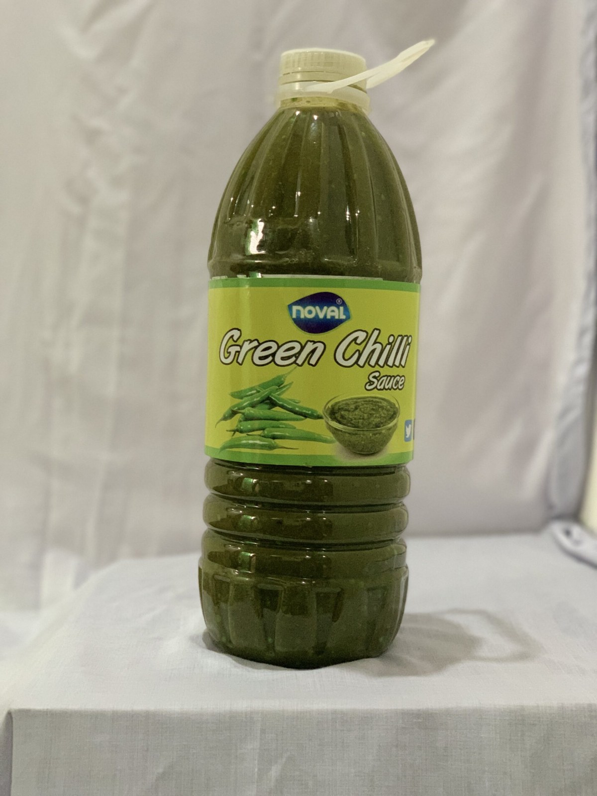 Noval Green Chilli Sauce 3 Kg